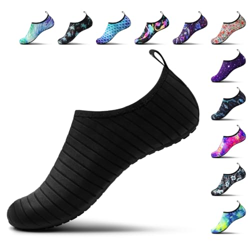 SIMARI Quick-Dry Water Shoes for Swimming and Beach Use