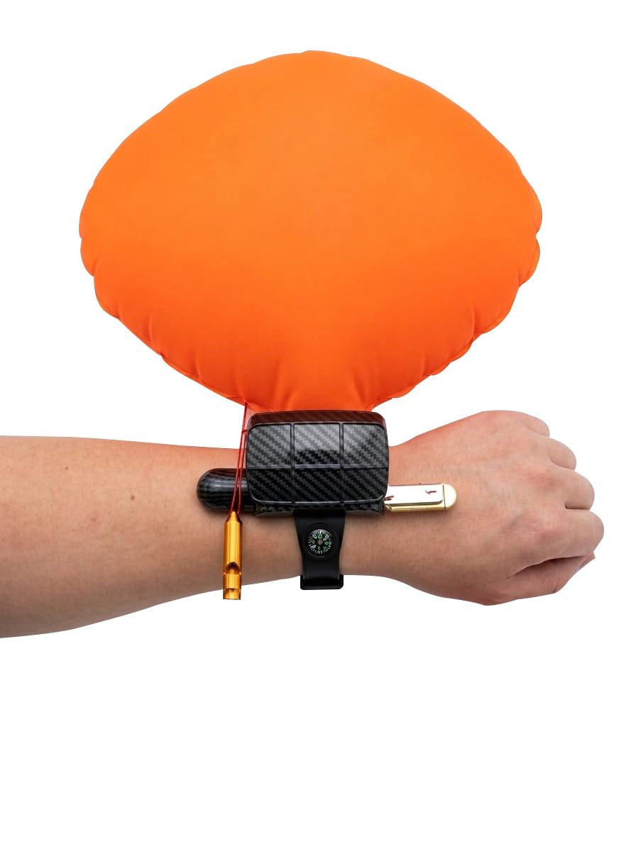 Swimming Safety Wristband with Compass for Adults & Kids