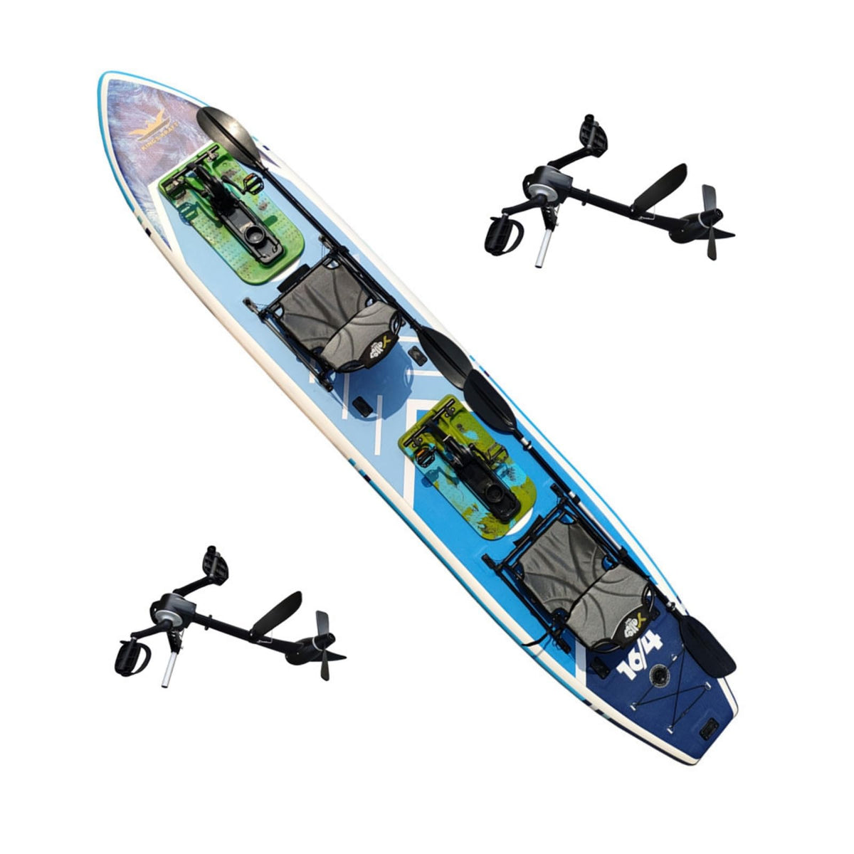 Wesky 10'6" Enhanced Double Inflatable Stand Up Paddle Board