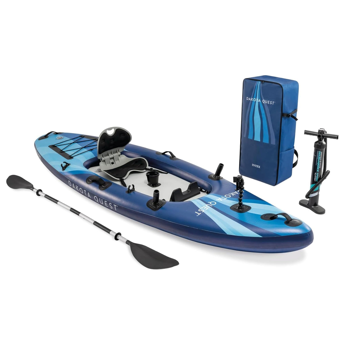 INTEX Dakota Quest 10.5FT Sit-On-Top Inflatable Kayak