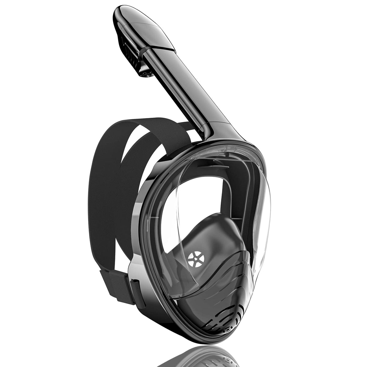 QingSong 180° Full-Face Snorkel Mask with Camera Mount