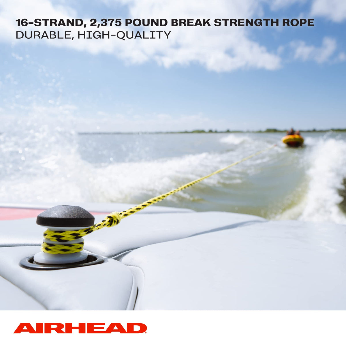 Airhead 60-Foot Tow Rope for 1–4 Person Towable Tubes