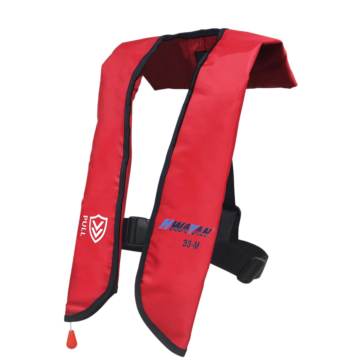 Manual Inflatable Adult Life Jacket with 330 lb Capacity
