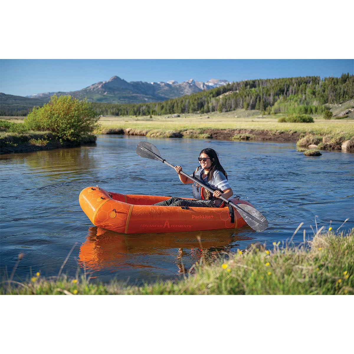 Advanced Elements Packlite+ Inflatable Packraft for 1–2 People
