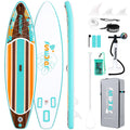 FunWater Inflatable Paddle Board with Beginner SUP Accessories