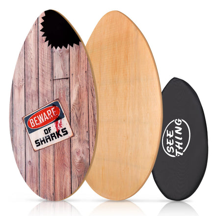 31-Inch Canadian Maple Skimboard for Kids and Beginners