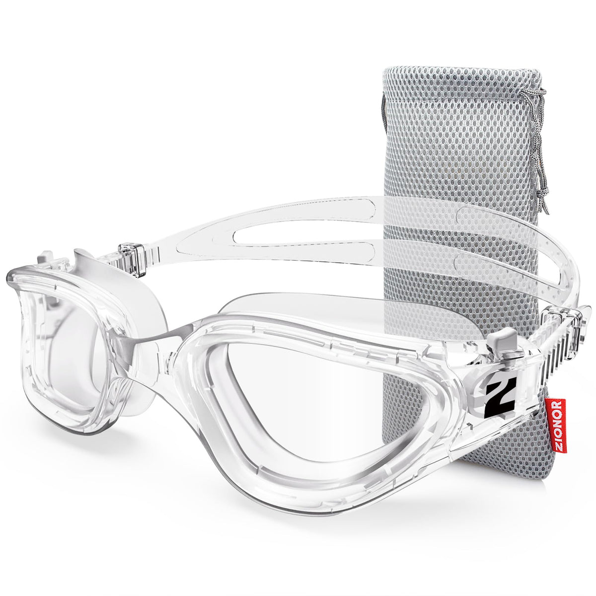ZIONOR G1 SE Anti-Fog Swimming Goggles for Adults