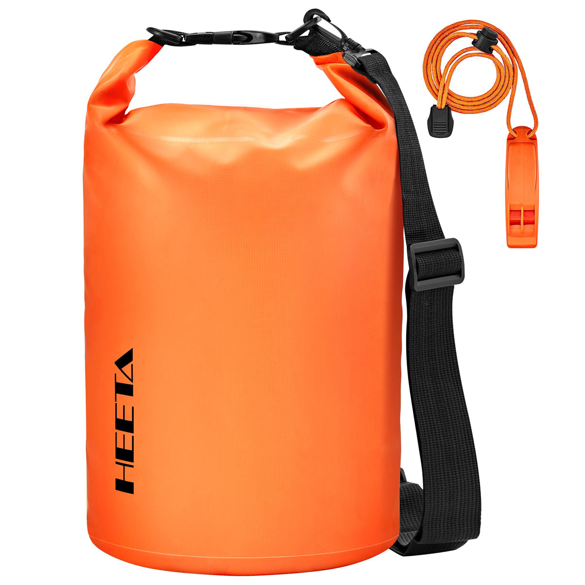 Waterproof Dry Bag Backpack with Emergency Whistle