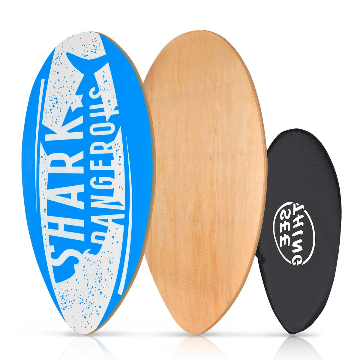 31-Inch Canadian Maple Skimboard for Kids and Beginners