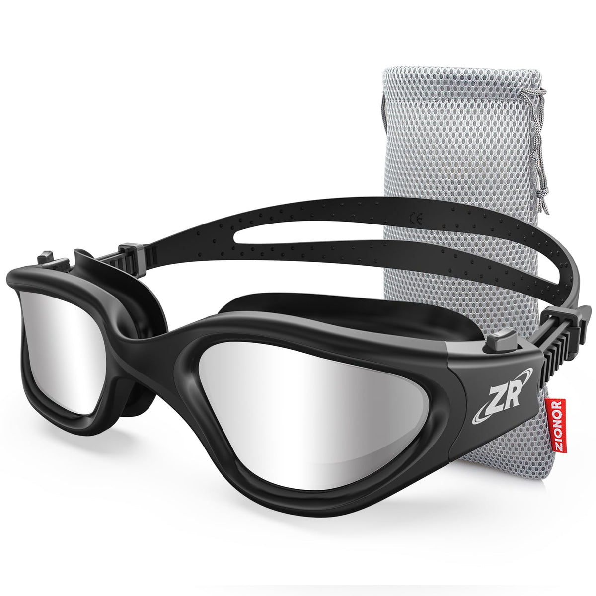 ZIONOR G1 Polarized Anti-Fog Swimming Goggles for Adults