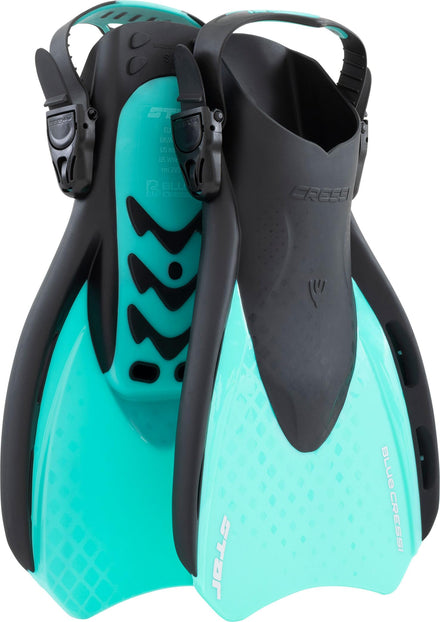 Cressi Star Adjustable Open-Heel Swim Fins