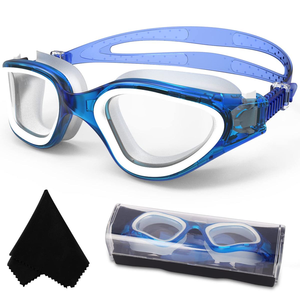 WIN.MAX Anti-Fog UV Protection Swim Goggles for Adults