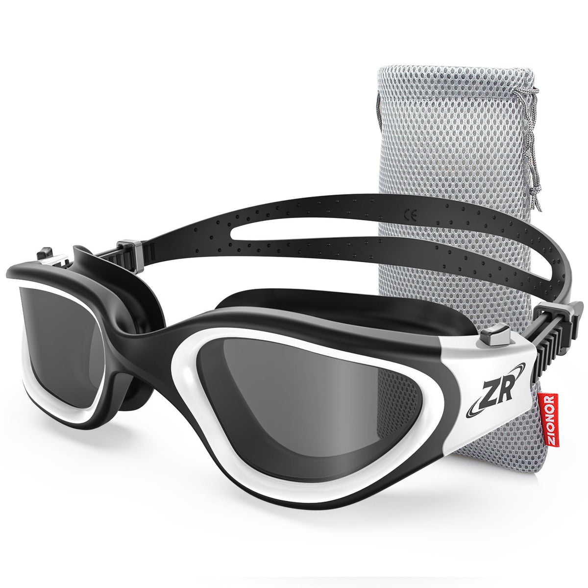 ZIONOR G1 Polarized Anti-Fog Swimming Goggles for Adults