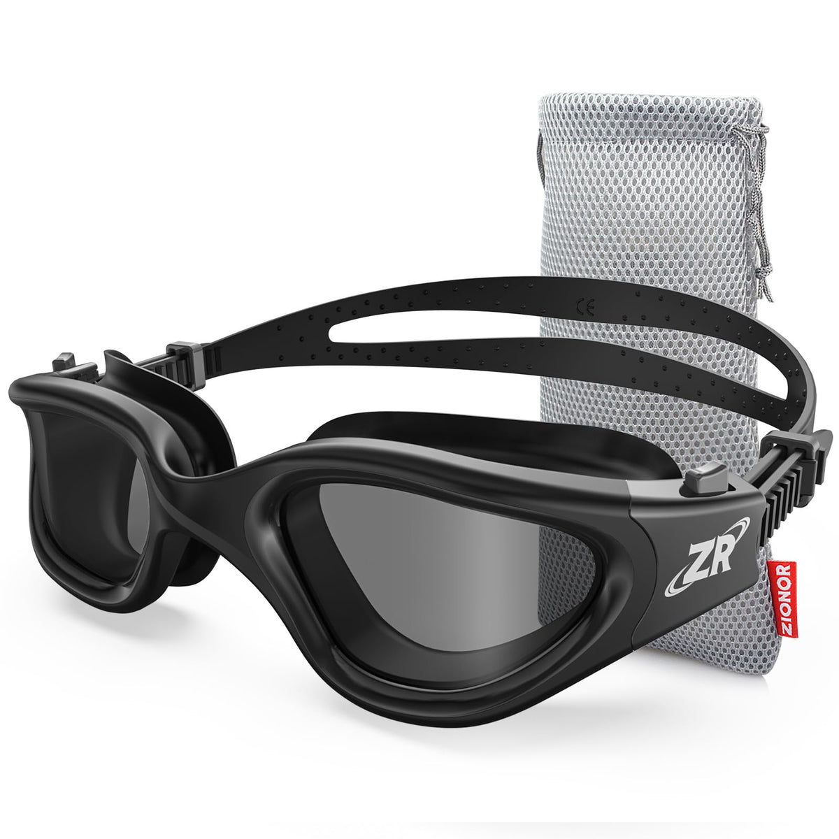 ZIONOR G1 Polarized Anti-Fog Swimming Goggles for Adults