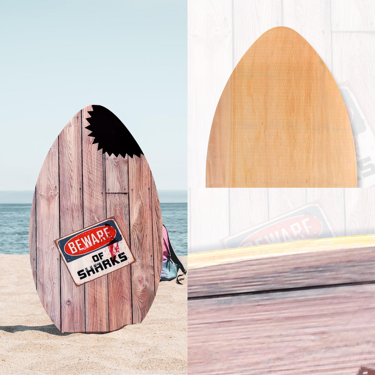 31-Inch Canadian Maple Skimboard for Kids and Beginners
