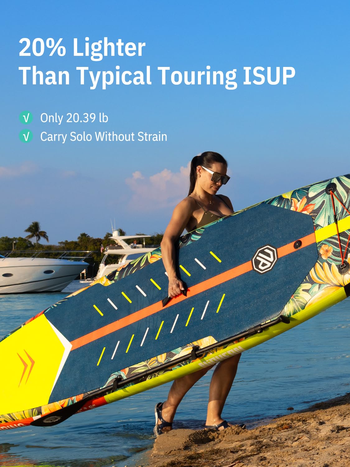 Niphean 10'6"/12'6" Inflatable SUP Board with Accessories