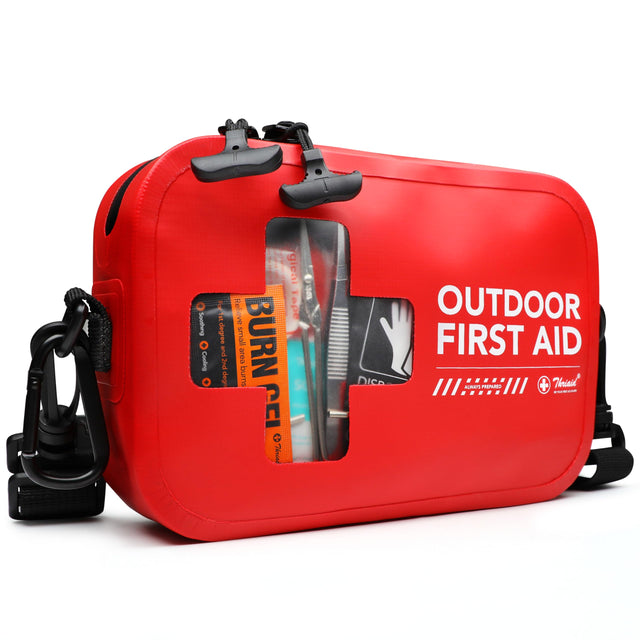 Waterproof First Aid Kit in Dry Bag for Boating Safety