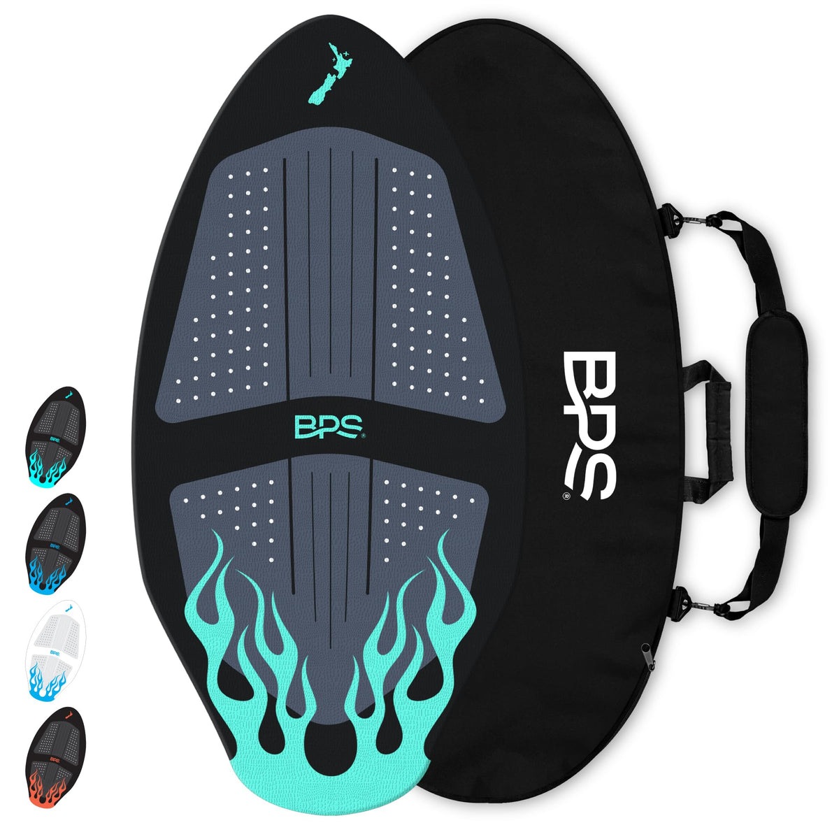 BPS Flame Wooden Skimboard for Kids and Adults