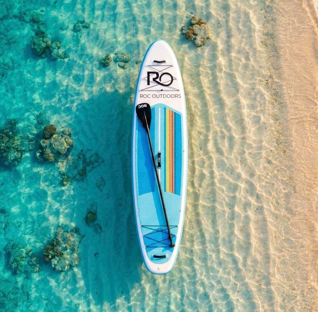 Roc 10'6" Inflatable Stand Up Paddle Board with Accessories