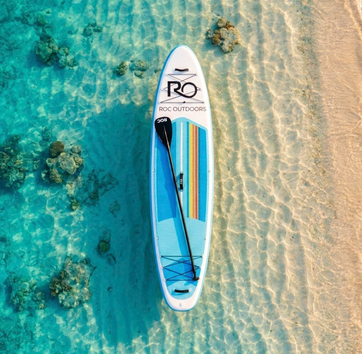 Roc 10'6" Inflatable Stand Up Paddle Board with Accessories