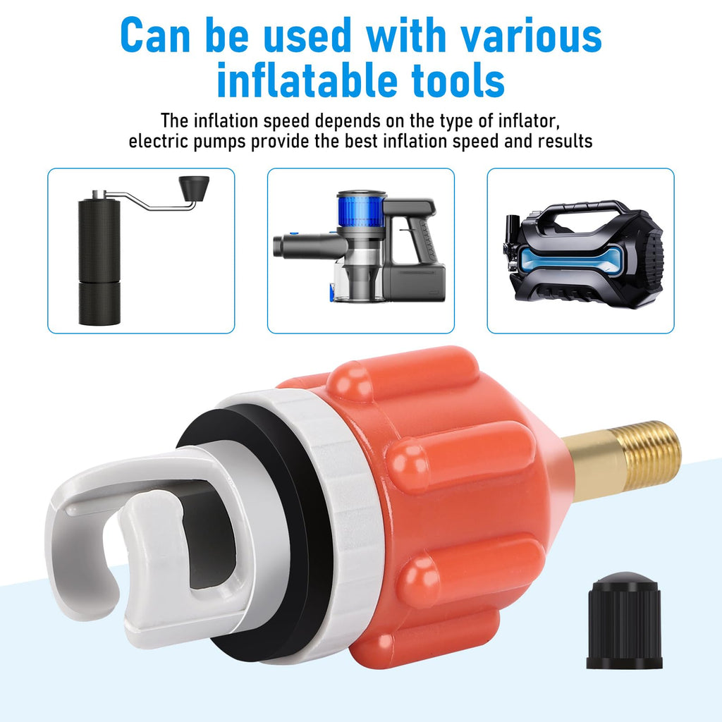 Aoiiefe 2-Pack SUP Pump Adapters for Paddle Boards