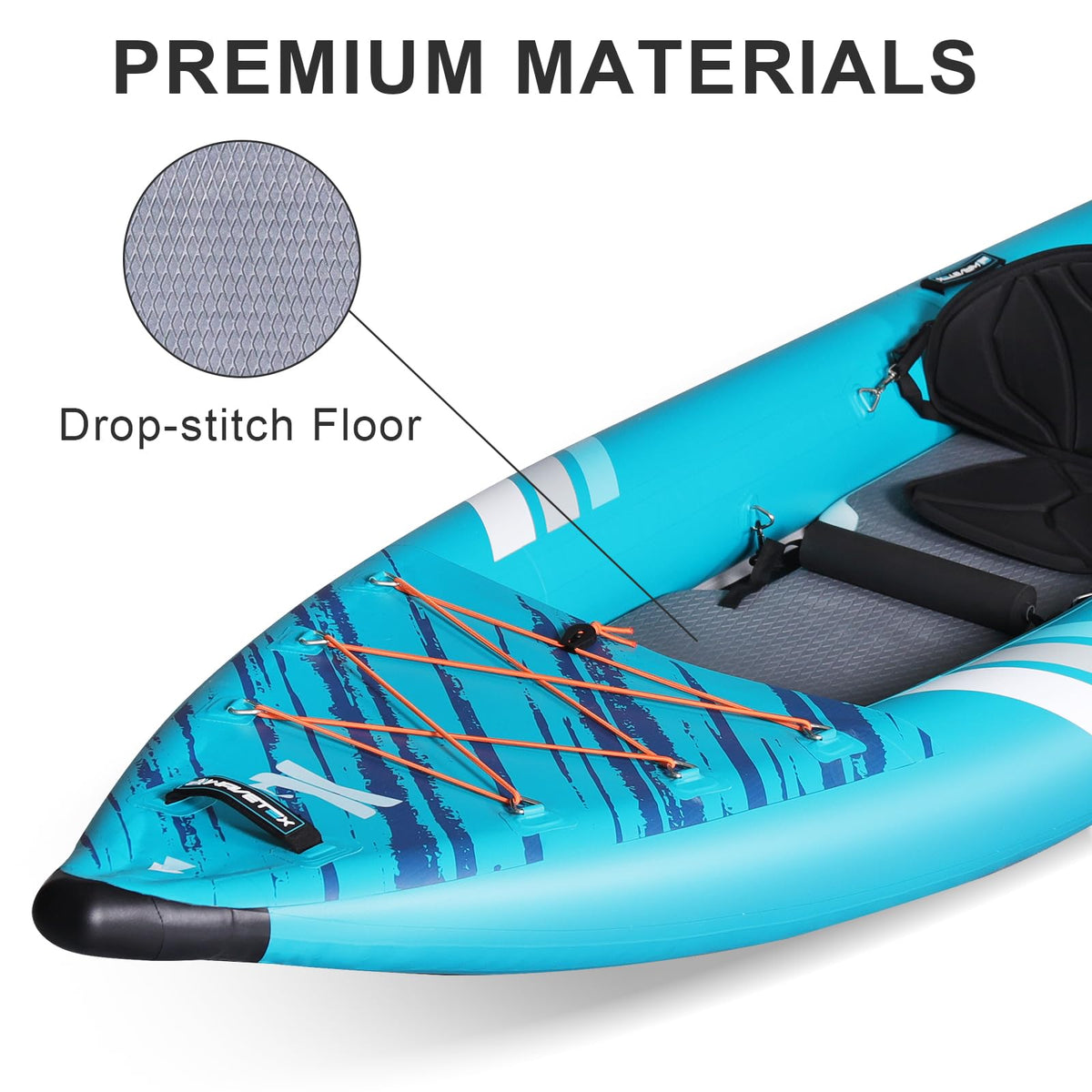 ANNTU Lightweight Foldable Inflatable Kayak for Adults