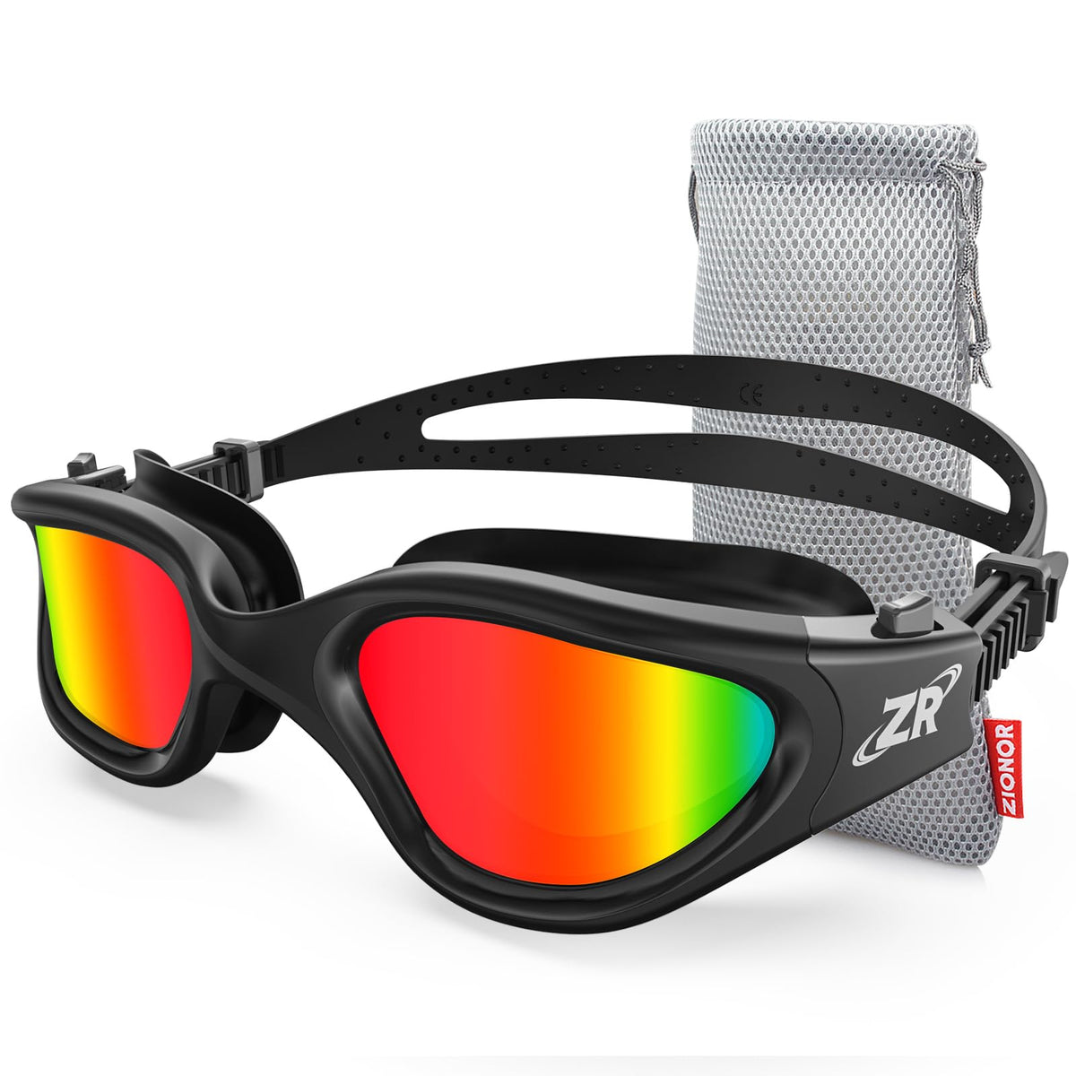 ZIONOR G1 Polarized Anti-Fog Swimming Goggles for Adults