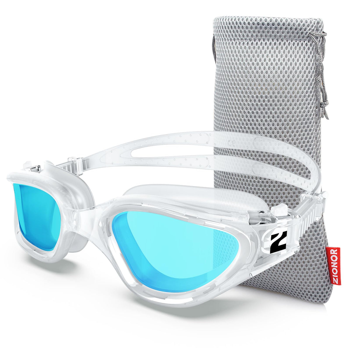 ZIONOR G1 SE Anti-Fog Swimming Goggles for Adults