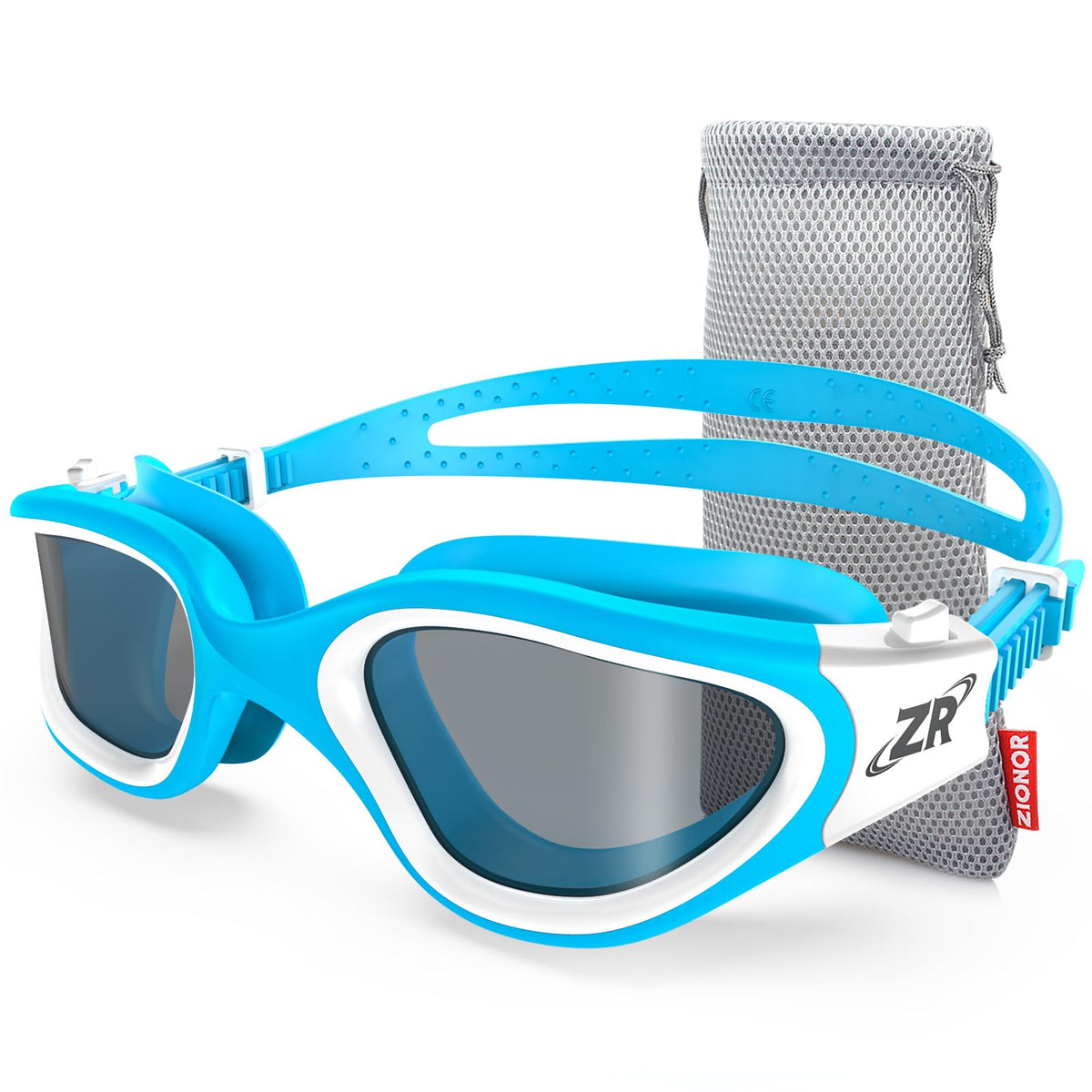 ZIONOR G1 Polarized Anti-Fog Swimming Goggles for Adults