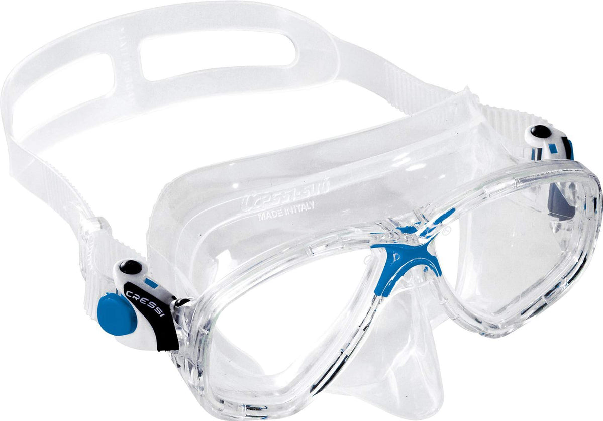 Cressi Marea & Supernova Dry Adult Snorkeling Mask and Snorkel Kit