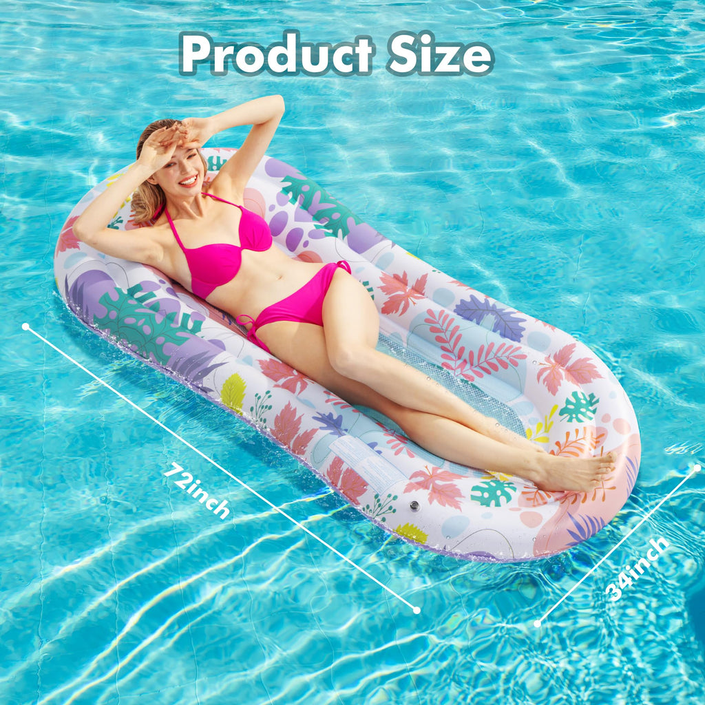 Stonful Inflatable Pool Float Lounger for Adults