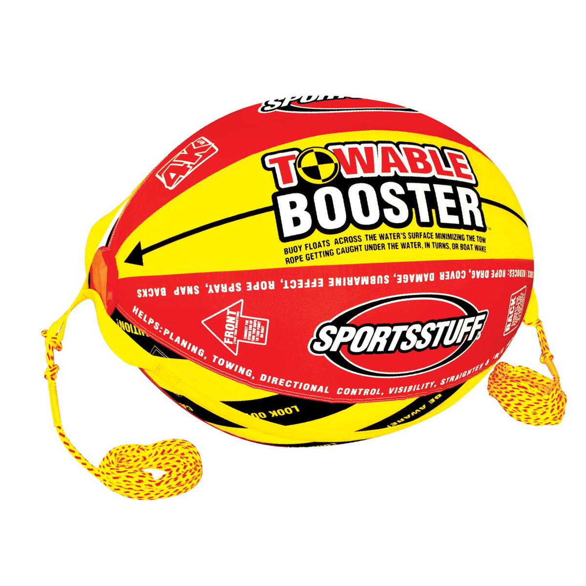 SportsStuff Booster Towable Tube Ball with 60-Foot Tow Rope