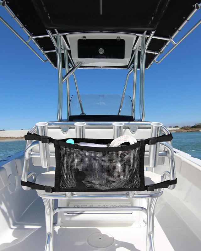 3-Compartment Hanging Boat Storage Mesh Organizer