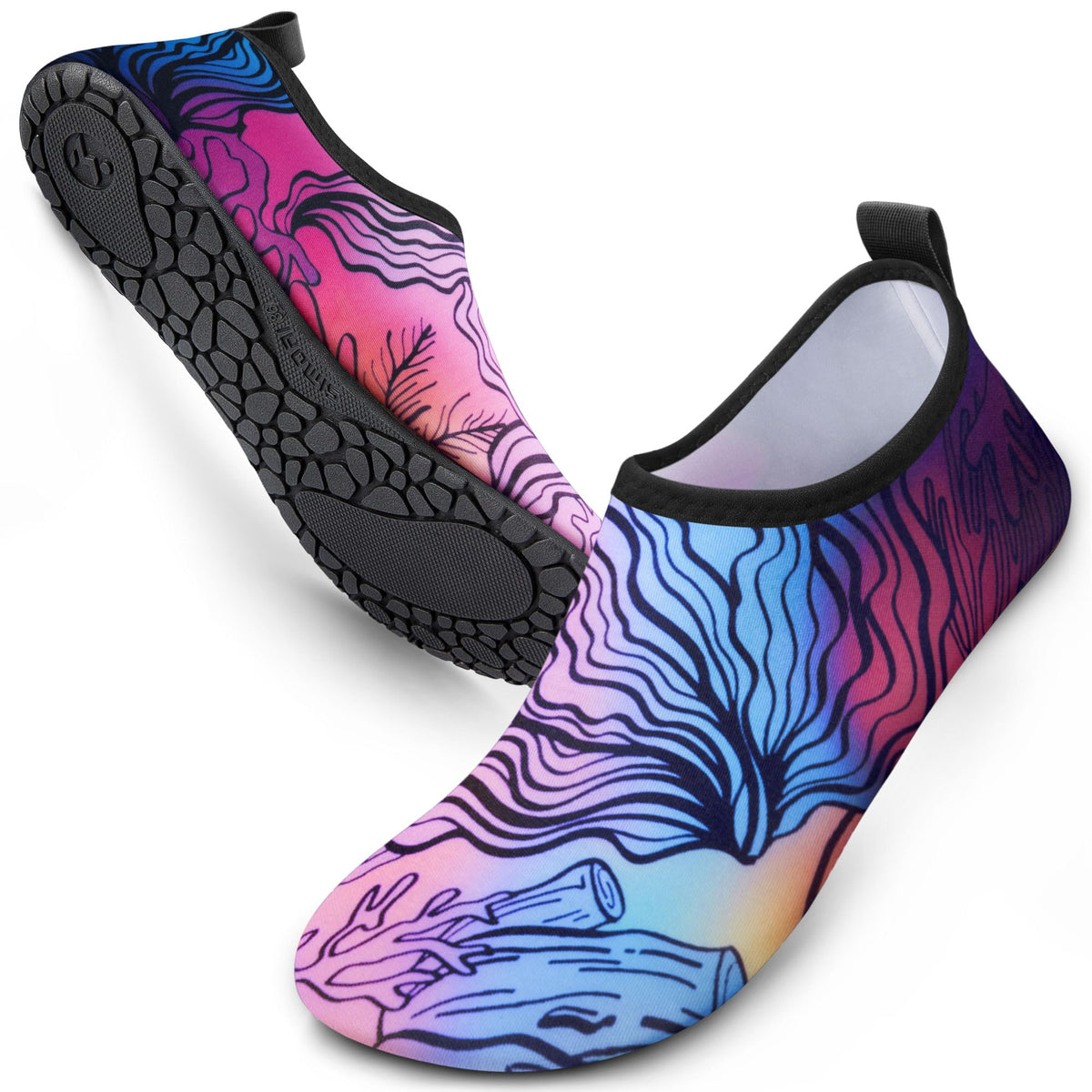 SIMARI Quick-Dry Water Shoes for Swimming and Beach Use
