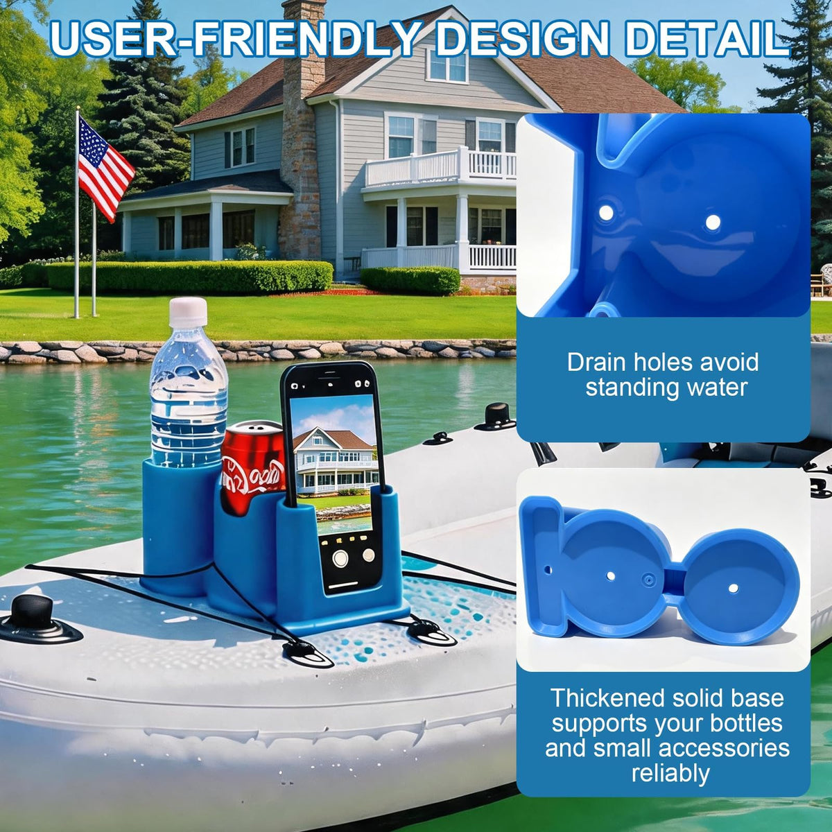 Vivafuse Stand Up Paddle Board Cup Holder Accessory