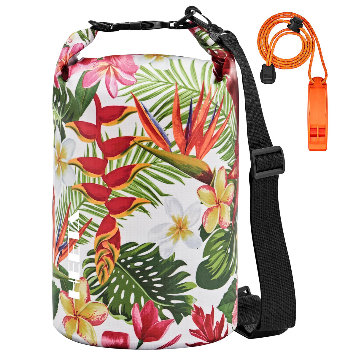 Waterproof Dry Bag Backpack with Emergency Whistle