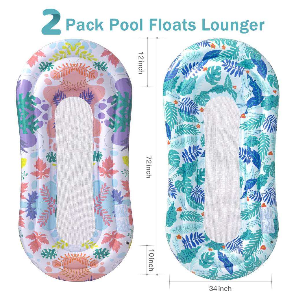 Stonful Inflatable Pool Float Lounger for Adults