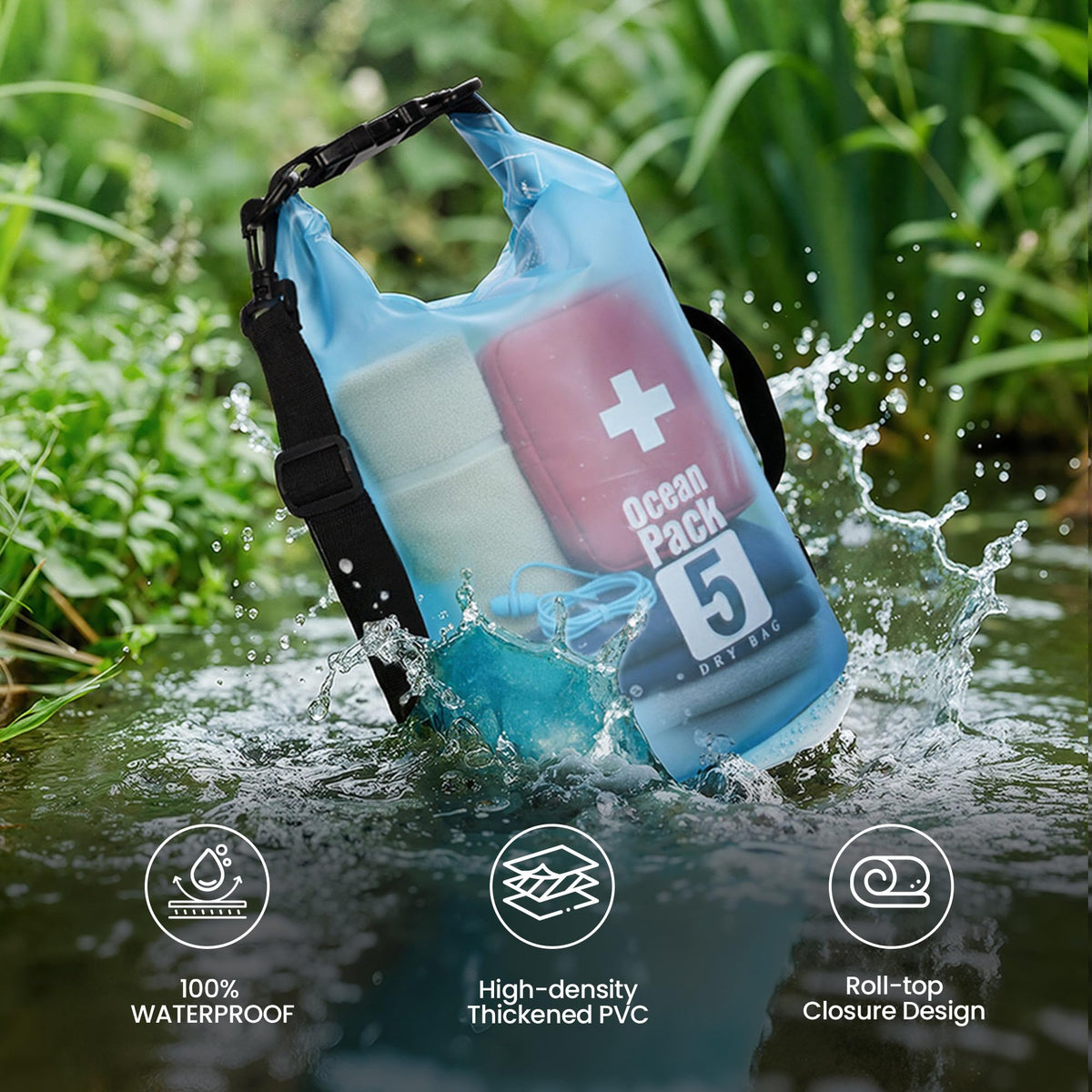 Waterproof Dry Bag for Kayaking and Outdoor Adventures