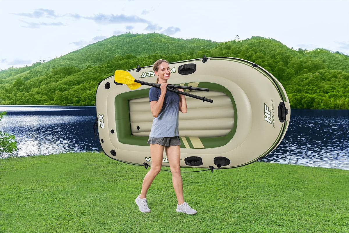 Bestway Hydro Force Inflatable Raft Set with Oars & Pump