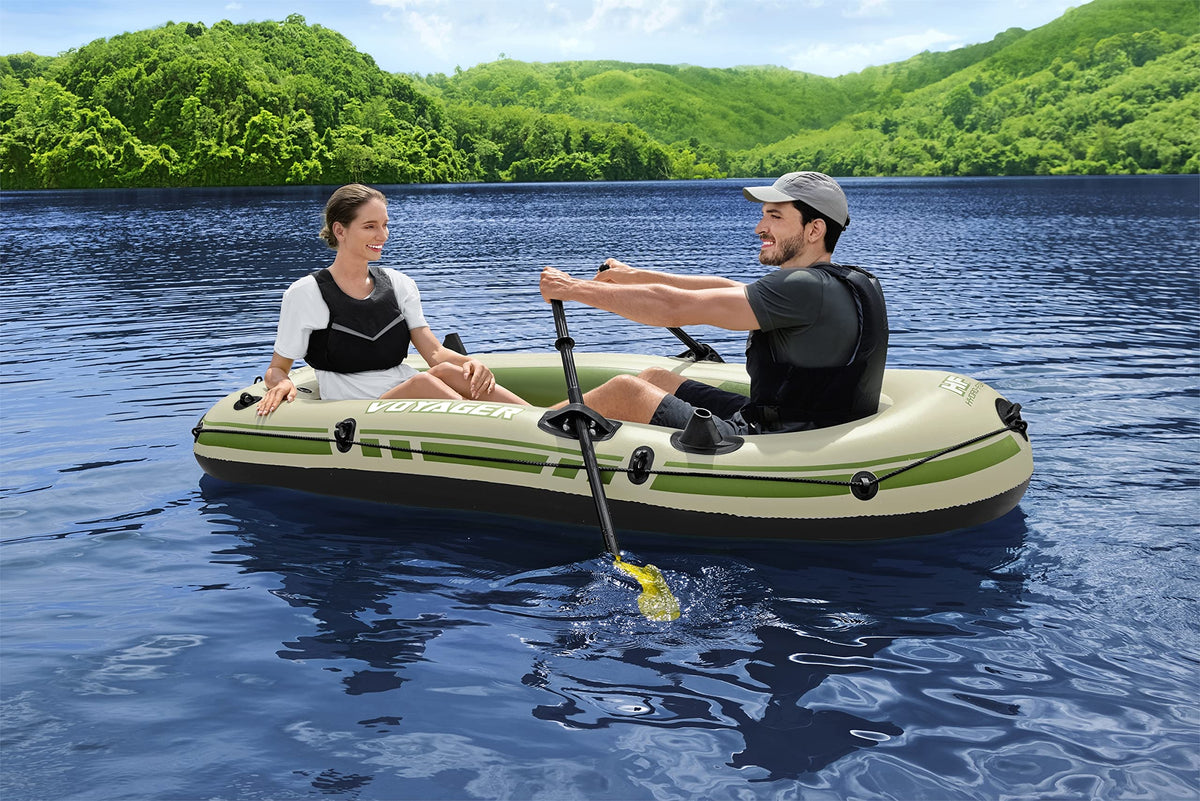 Bestway Hydro Force Inflatable Raft Set with Oars & Pump