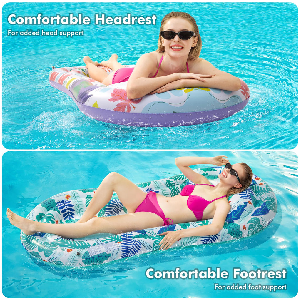 Stonful Inflatable Pool Float Lounger for Adults